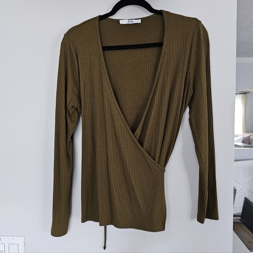 Wrap Sweater Made In Turkey